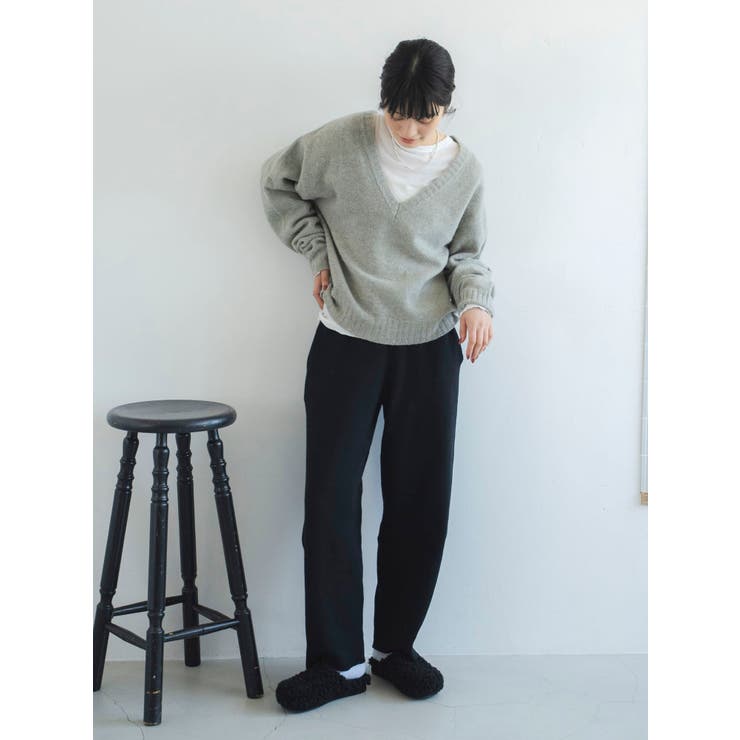 カシミヤ混ニットパンツ | Ungrid | 詳細画像9 
