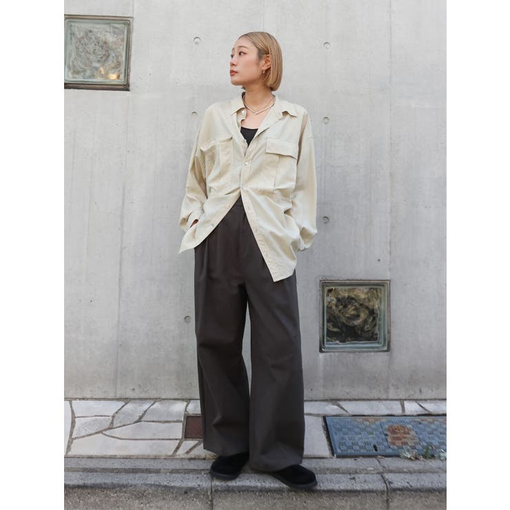 起毛コクーンチノパンツ | Ungrid | 詳細画像16 