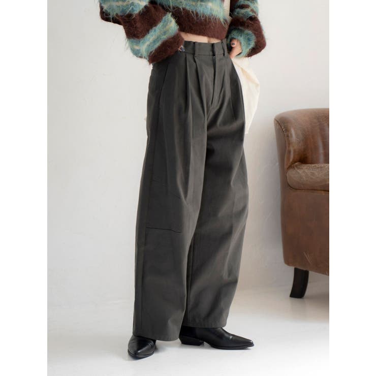 起毛コクーンチノパンツ | Ungrid | 詳細画像21 