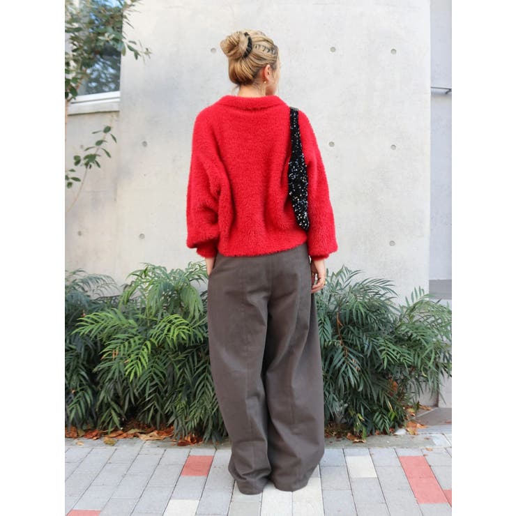 起毛コクーンチノパンツ | Ungrid | 詳細画像27 