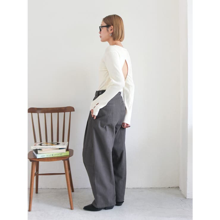 起毛コクーンチノパンツ | Ungrid | 詳細画像29 