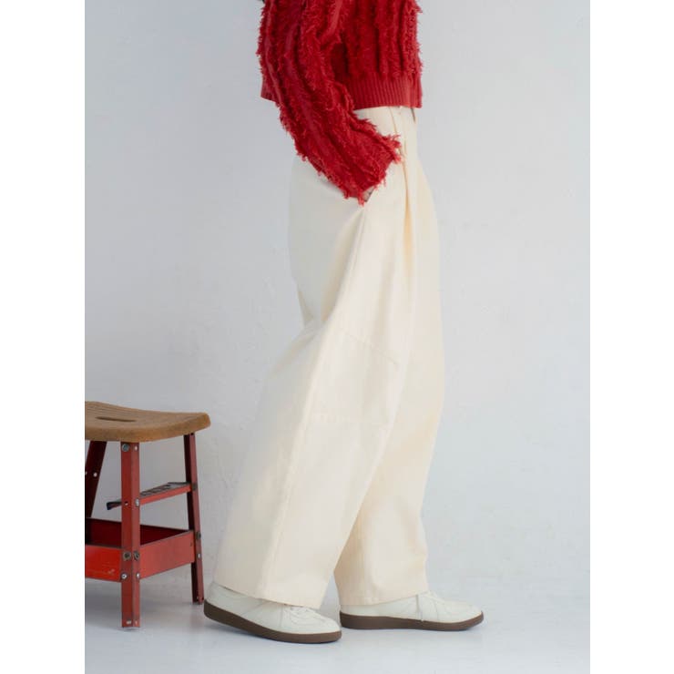 起毛コクーンチノパンツ | Ungrid | 詳細画像3 