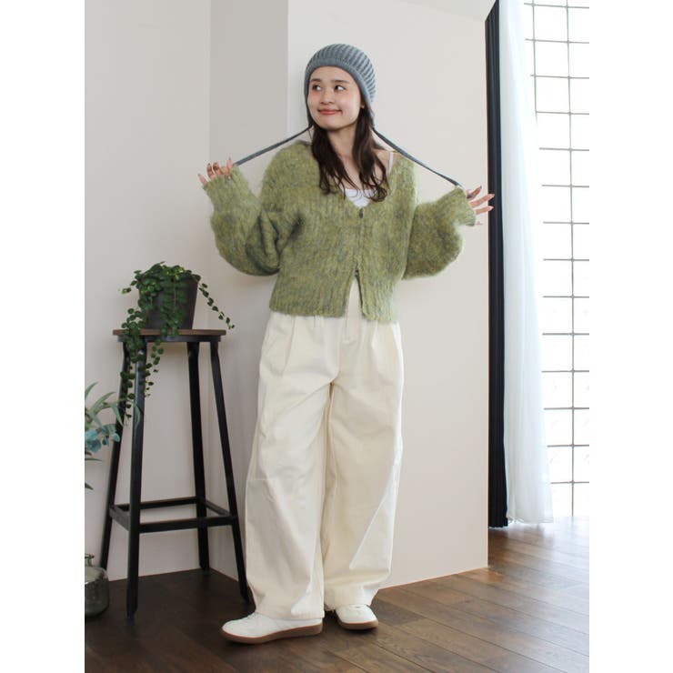 起毛コクーンチノパンツ | Ungrid | 詳細画像35 