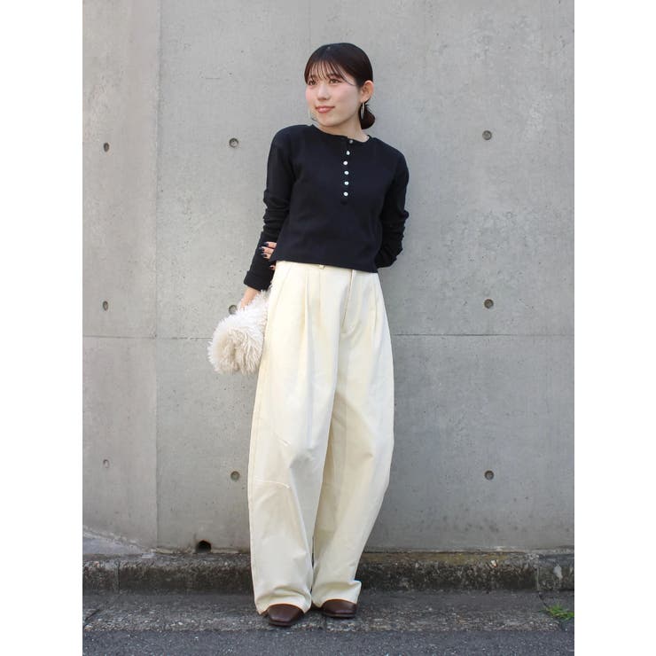 起毛コクーンチノパンツ | Ungrid | 詳細画像39 