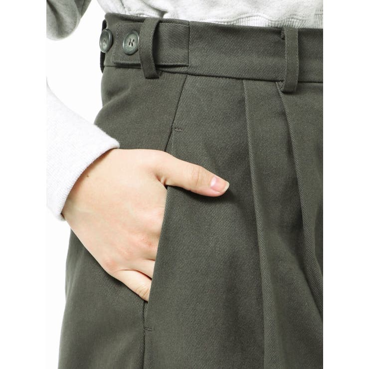 起毛コクーンチノパンツ | Ungrid | 詳細画像47 