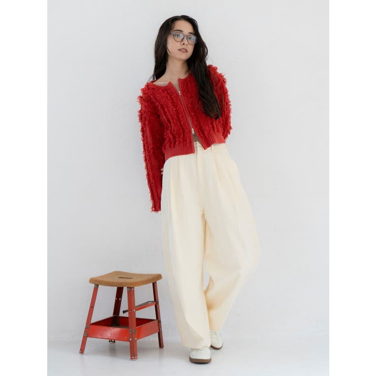 起毛コクーンチノパンツ | Ungrid | 詳細画像5 