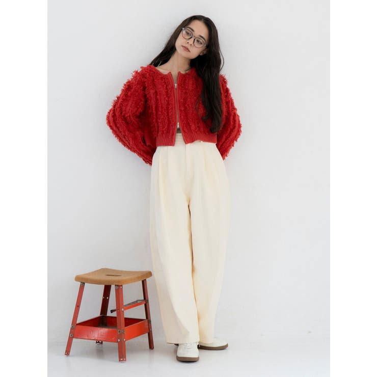 起毛コクーンチノパンツ | Ungrid | 詳細画像6 