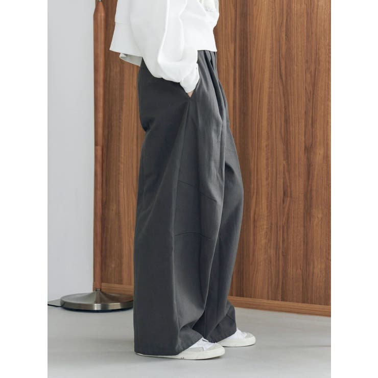 起毛コクーンチノパンツ | Ungrid | 詳細画像8 