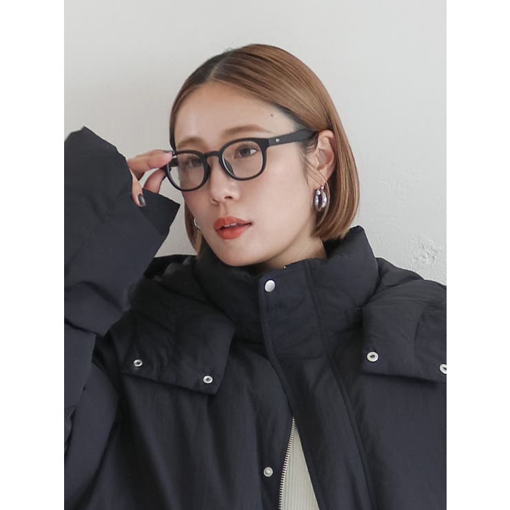 マットフレーム伊達メガネ | Ungrid | 詳細画像1 