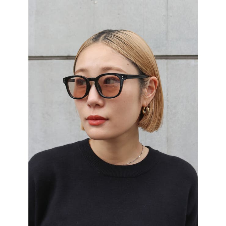 ブラウン | ウェリントンカラーレンズサングラス | Ungrid