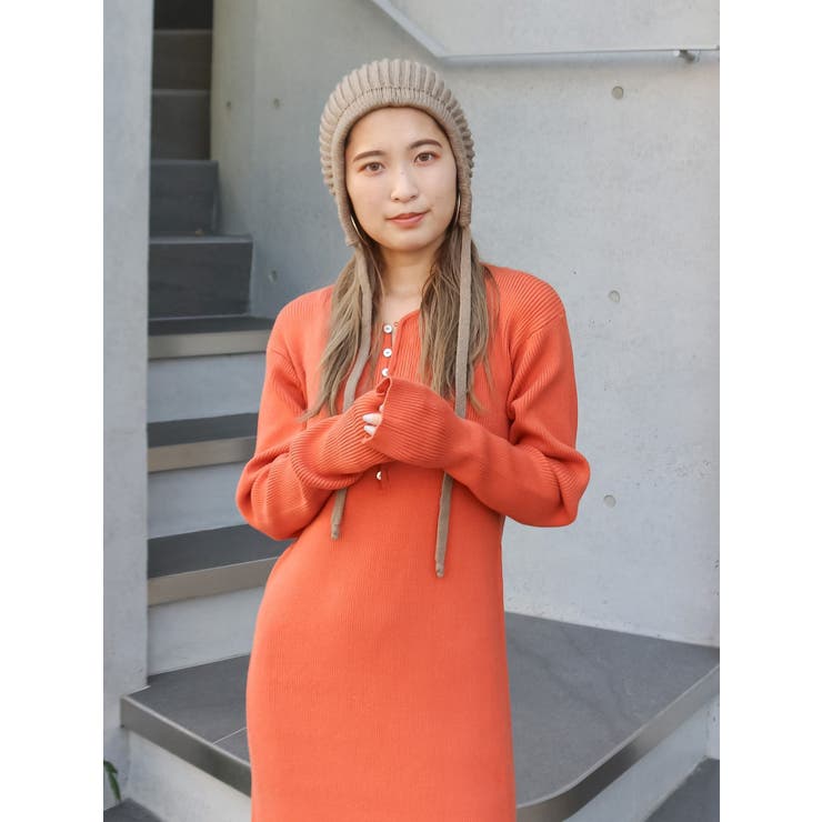 イヤーフラップニット帽 | Ungrid | 詳細画像10 