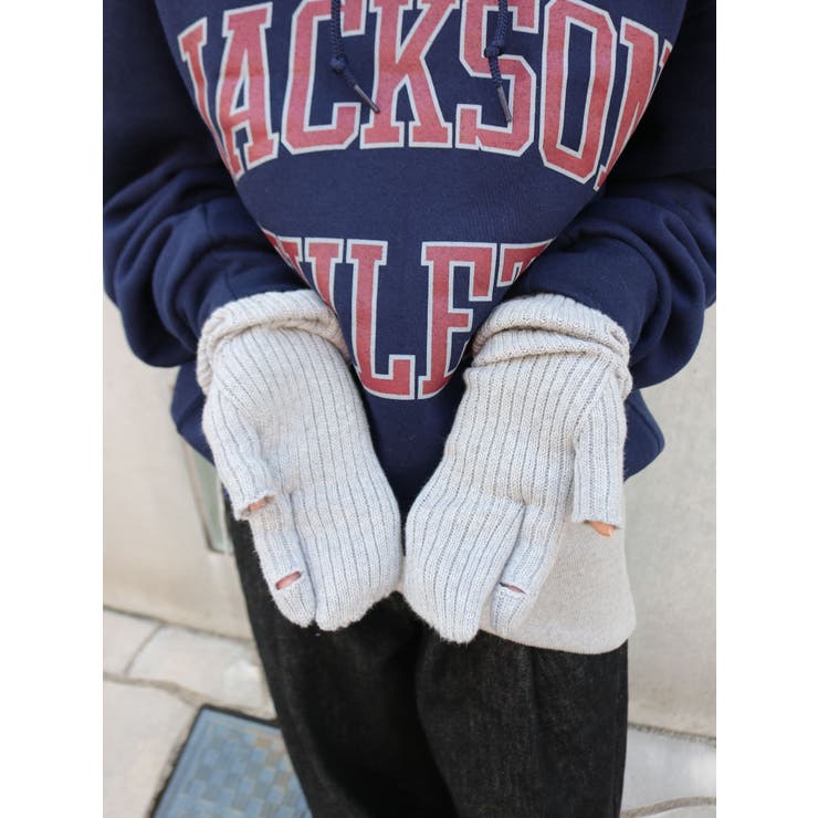 ニットスカーフミトンセット | Ungrid | 詳細画像12 