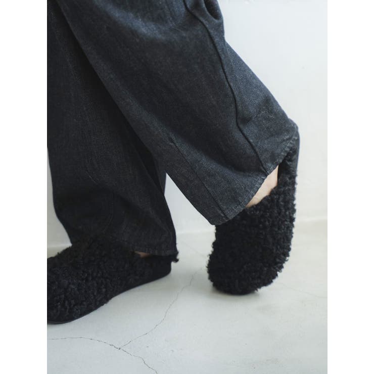 ブラック | ボアデザインサボ | Ungrid