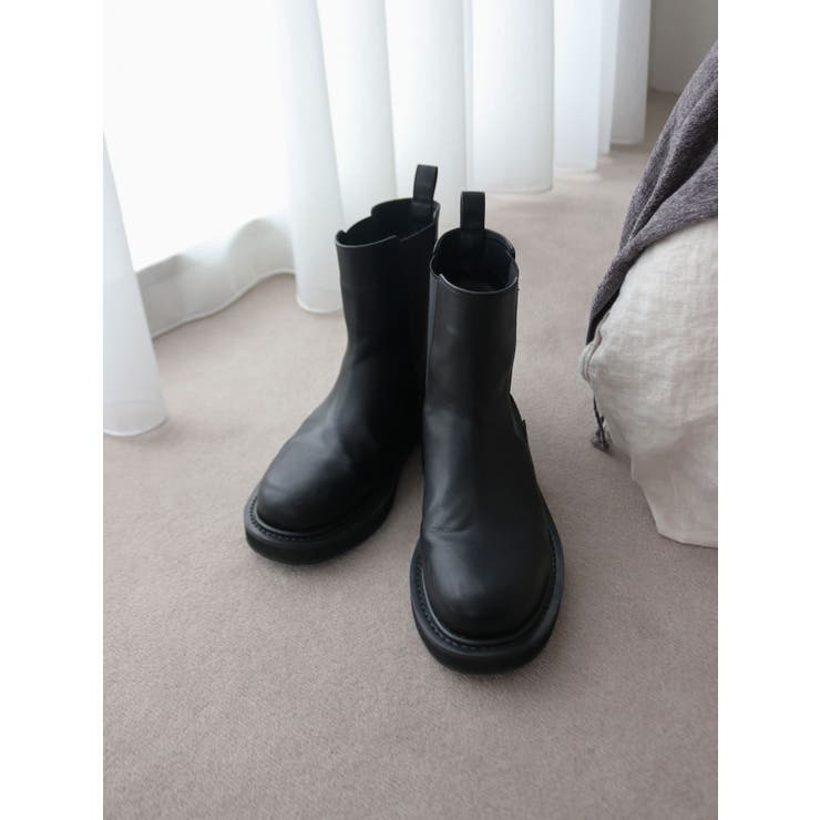 サイドゴアショートブーツ | Ungrid | 詳細画像1 