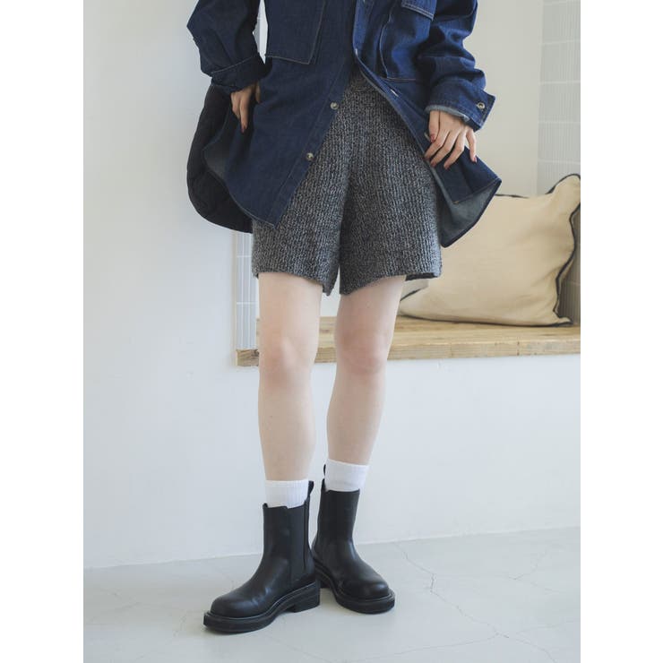 サイドゴアショートブーツ | Ungrid | 詳細画像5 