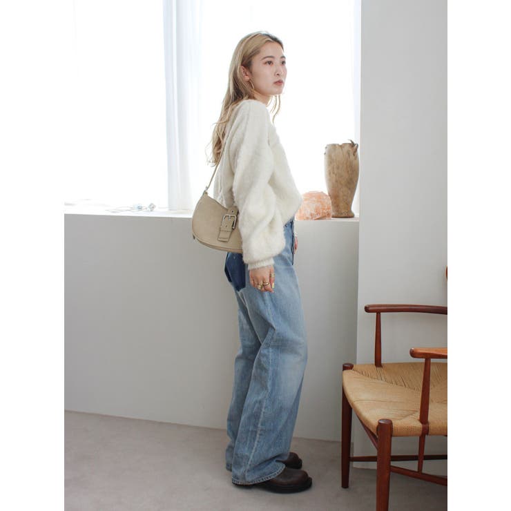 フェイクスウェードハンドバッグ | Ungrid | 詳細画像7 