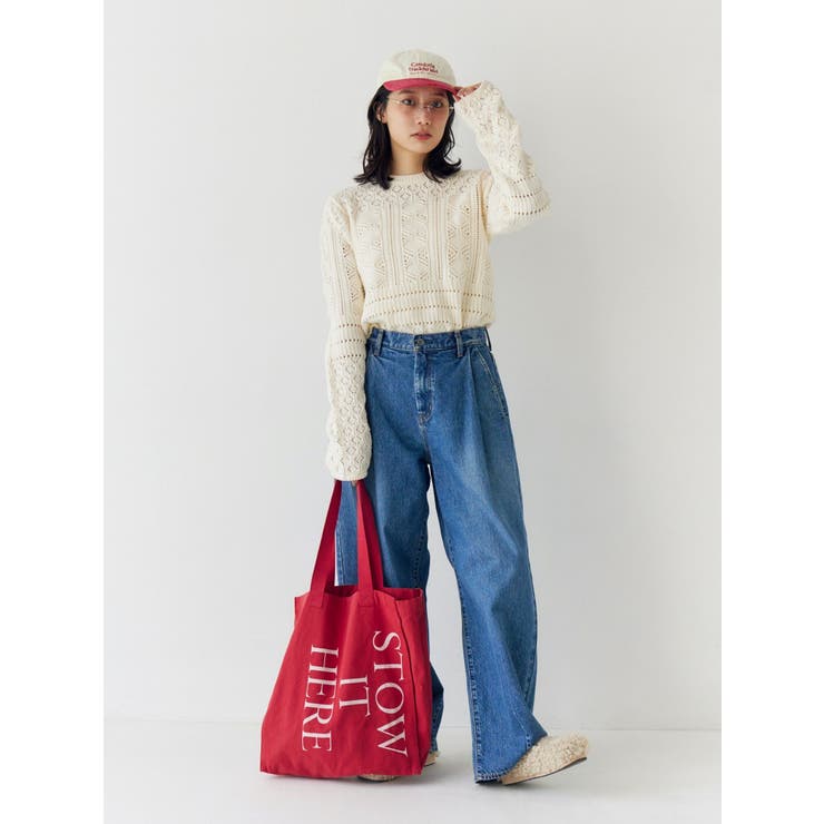 ビッグロゴトートバッグ | Ungrid | 詳細画像4 