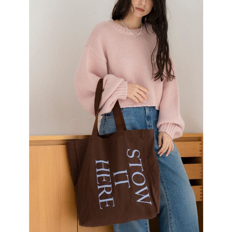 ビッグロゴトートバッグ | Ungrid | 詳細画像8 