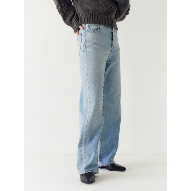 スタッズルーズデニム | Ungrid | 詳細画像10 