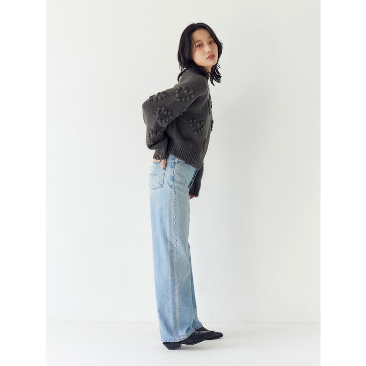 スタッズルーズデニム | Ungrid | 詳細画像17 