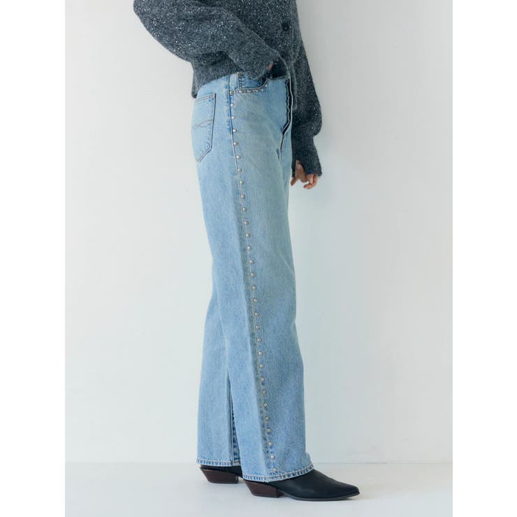 スタッズルーズデニム | Ungrid | 詳細画像3 