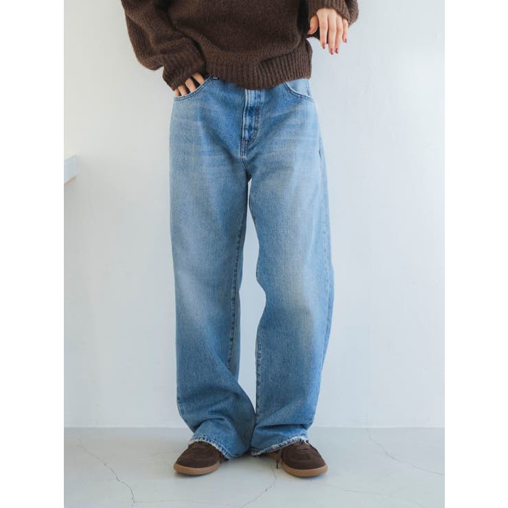 ヴィンテージルーズストレートデニム | Ungrid | 詳細画像10 