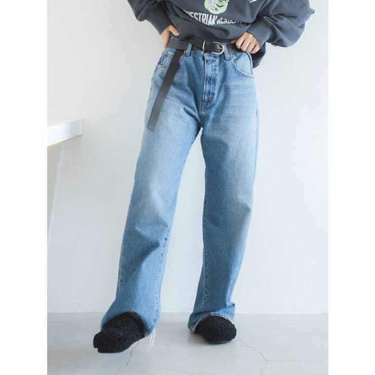 ヴィンテージルーズストレートデニム | Ungrid | 詳細画像22 