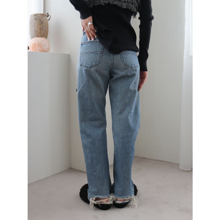 ヴィンテージルーズストレートデニム | Ungrid | 詳細画像37 