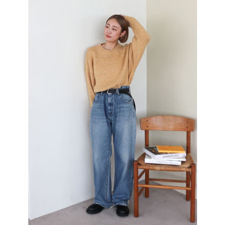 ヴィンテージルーズストレートデニム | Ungrid | 詳細画像47 