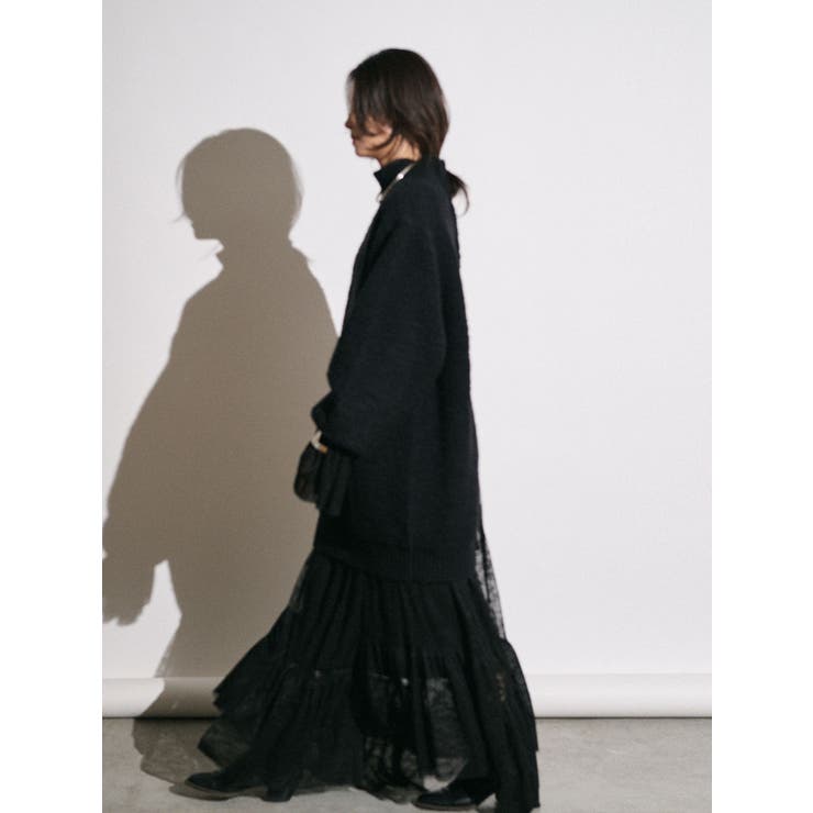 【Htage】バックスリットデザインビッグニット | Ungrid | 詳細画像16 