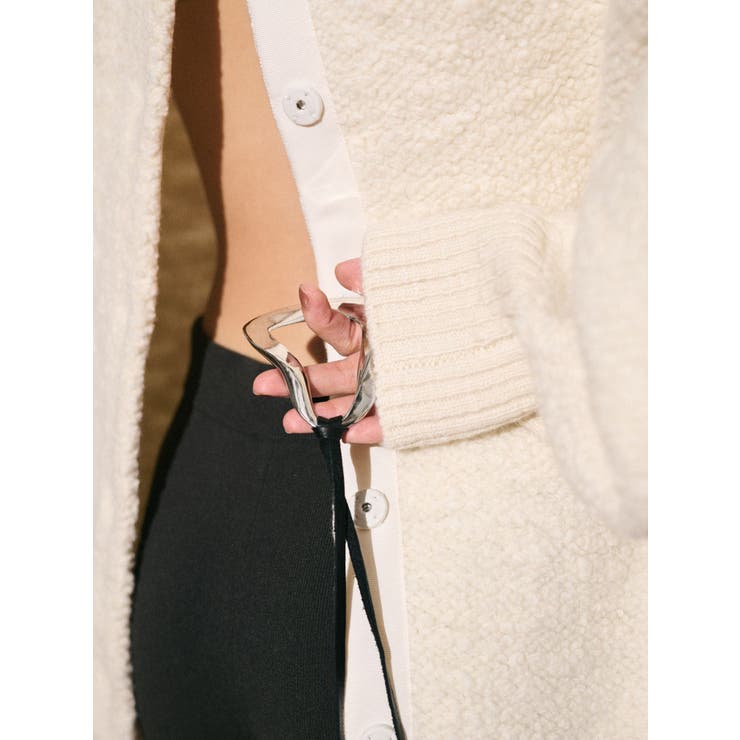 【Htage】バックスリットデザインビッグニット | Ungrid | 詳細画像6 