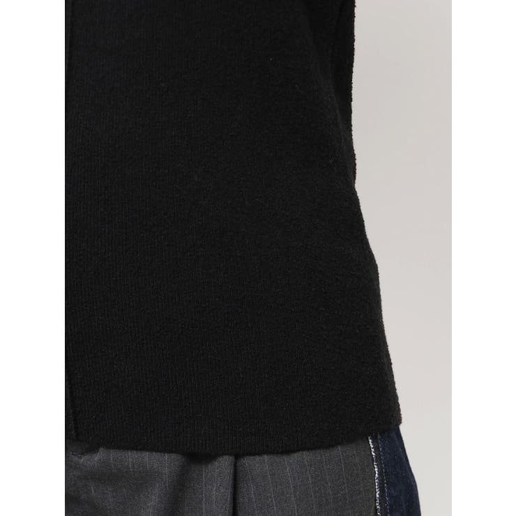 【Htage】パワーショルダーサークルデザインニット | Ungrid | 詳細画像23 