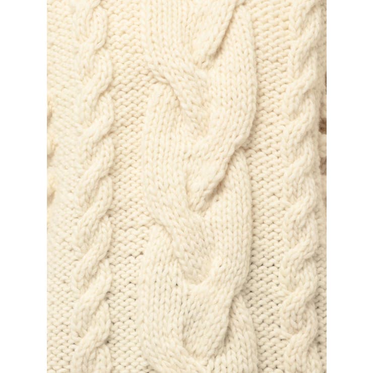 ルーズスリーブケーブルニット | Ungrid | 詳細画像29 