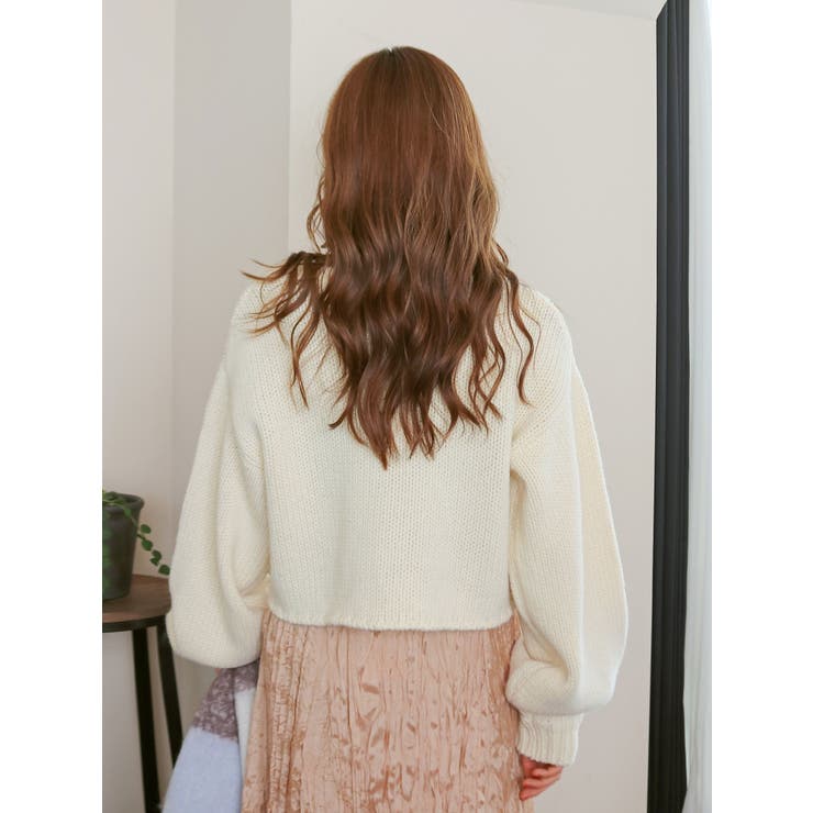 ローゲージクルーネックニット | Ungrid | 詳細画像26 