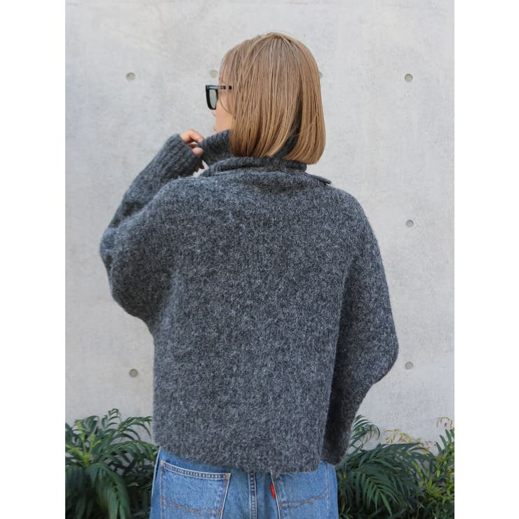 ハイネックルーズニット | Ungrid | 詳細画像10 
