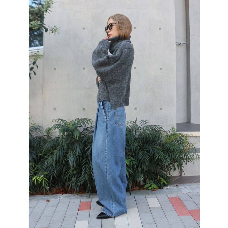 ハイネックルーズニット | Ungrid | 詳細画像12 