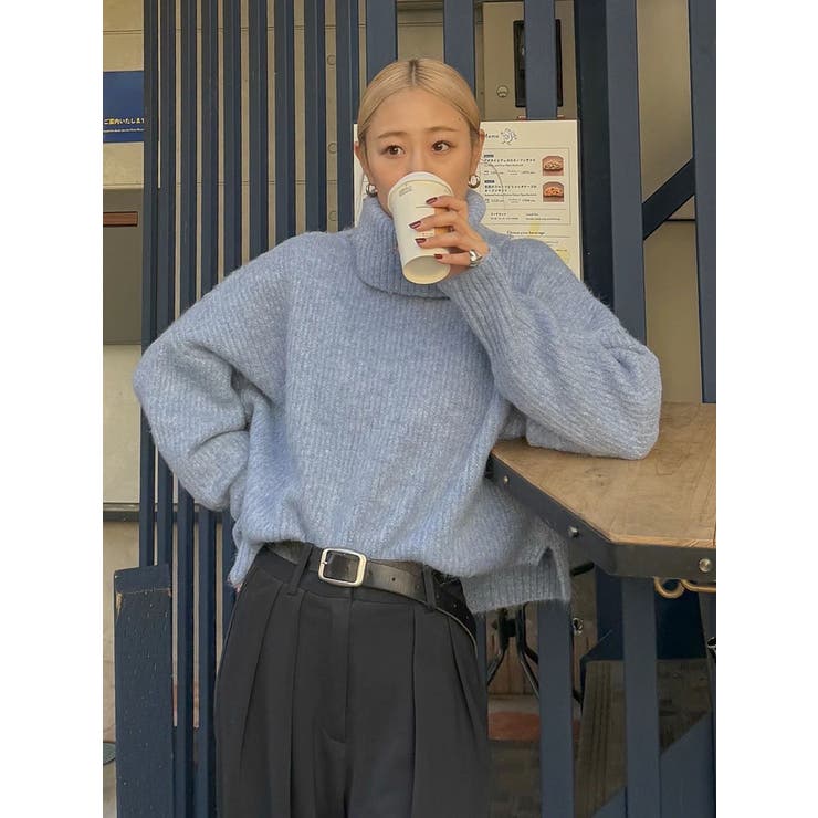 ハイネックルーズニット | Ungrid | 詳細画像16 