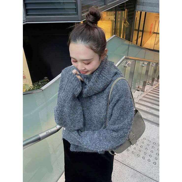 ハイネックルーズニット | Ungrid | 詳細画像28 