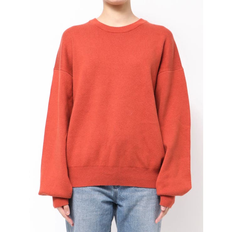 カシミヤ混スムース編みルーズニット | Ungrid | 詳細画像27 