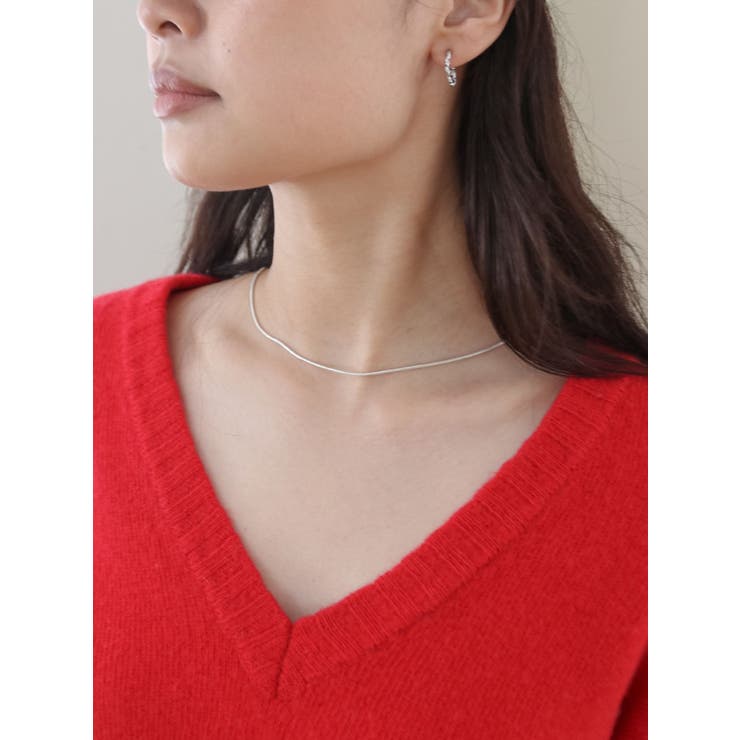 ラムウールVネックニット | Ungrid | 詳細画像23 