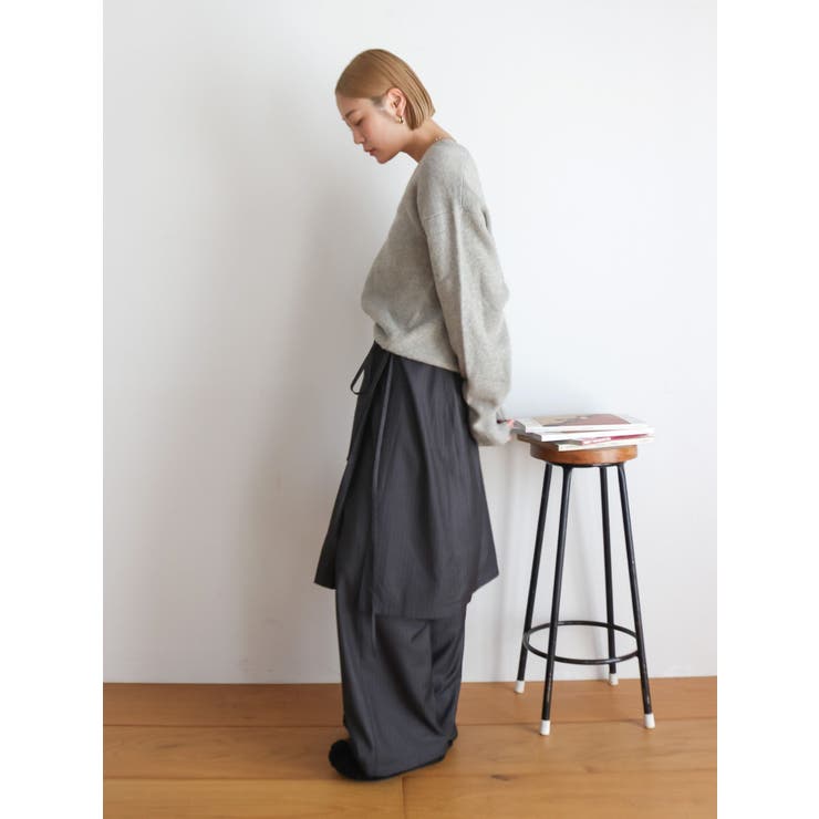 ラムウールVネックニット | Ungrid | 詳細画像32 