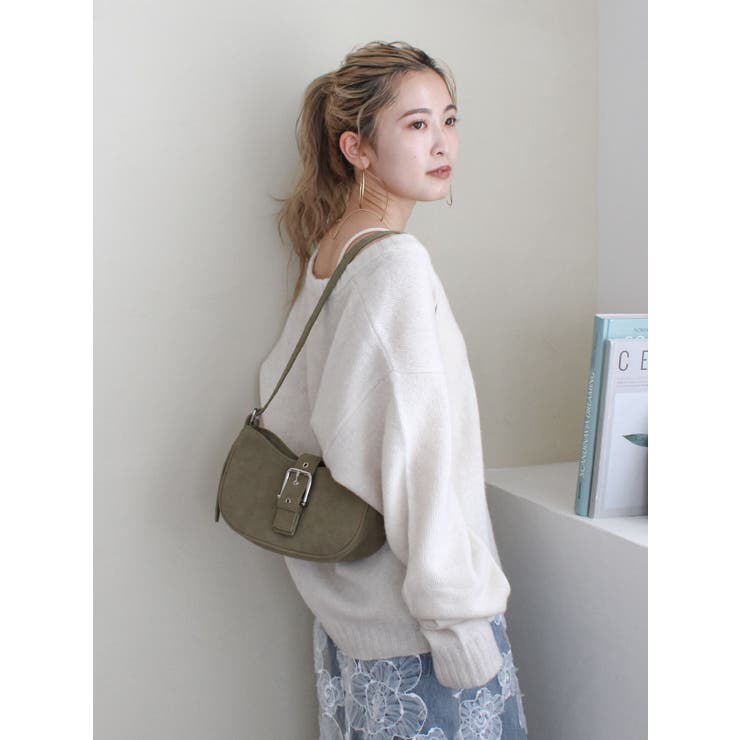 ラムウールVネックニット | Ungrid | 詳細画像35 