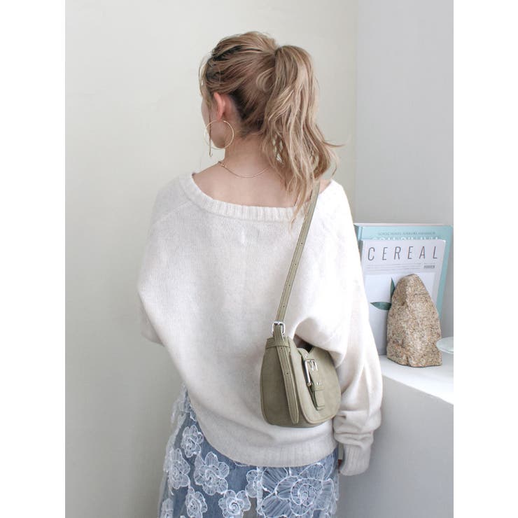 ラムウールVネックニット | Ungrid | 詳細画像36 