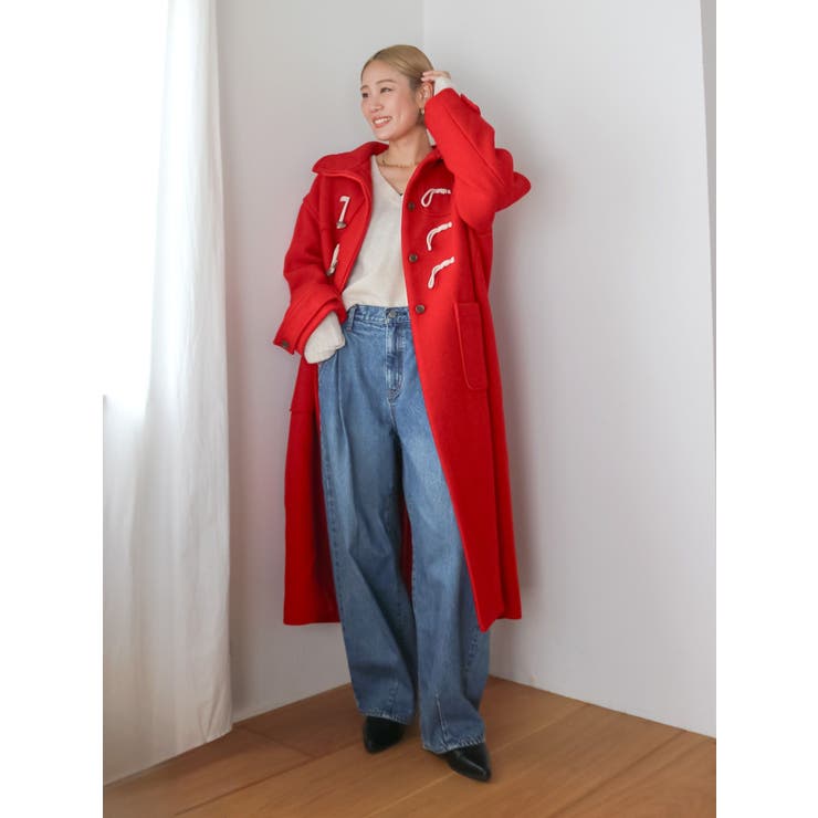 ラムウールVネックニット | Ungrid | 詳細画像50 