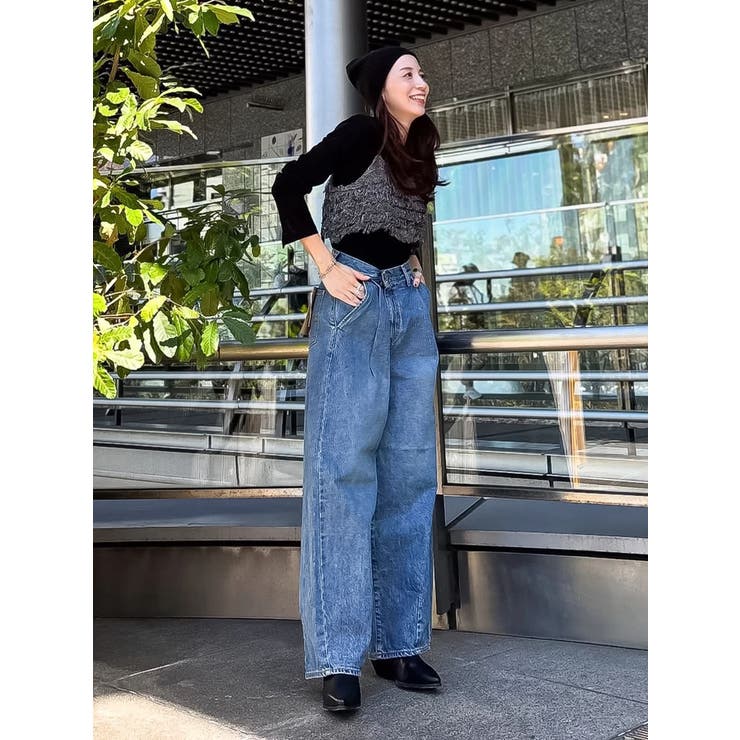 ラメコンビフリンジニットビスチェ | Ungrid | 詳細画像22 