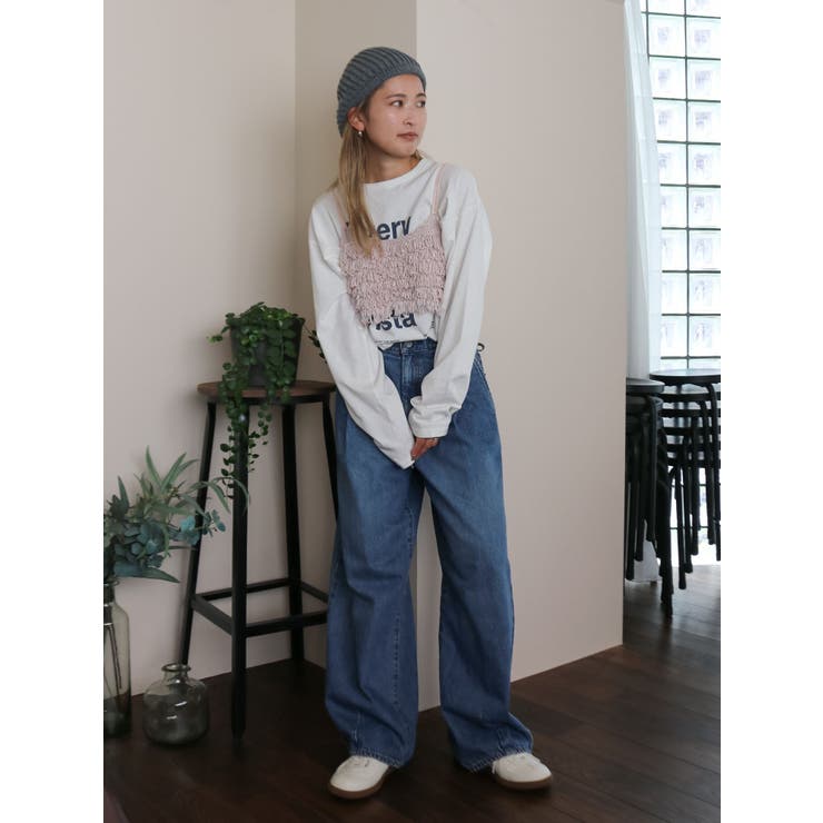 ラメコンビフリンジニットビスチェ | Ungrid | 詳細画像25 