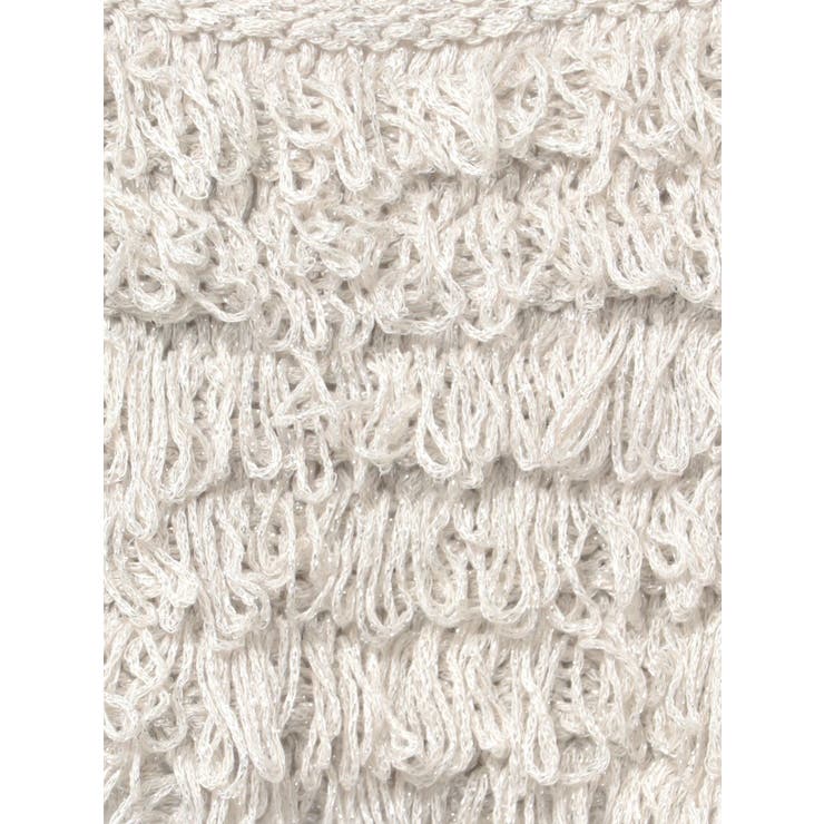 ラメコンビフリンジニットビスチェ | Ungrid | 詳細画像35 