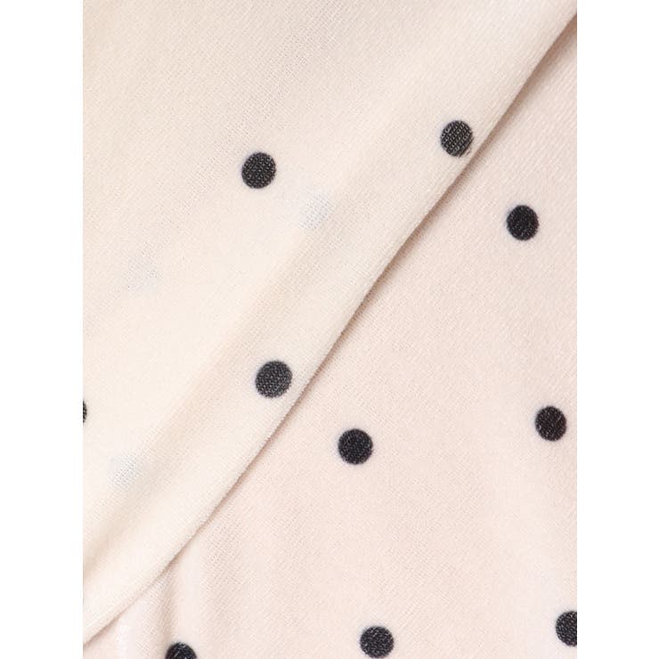 バックオープンドットシアーベロアロングスリーブTee | Ungrid | 詳細画像34 