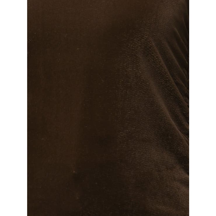 バックオープンドットシアーベロアロングスリーブTee | Ungrid | 詳細画像37 