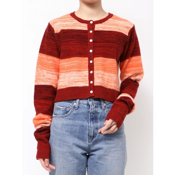 グラデーションニットカーディガン | Ungrid | 詳細画像1